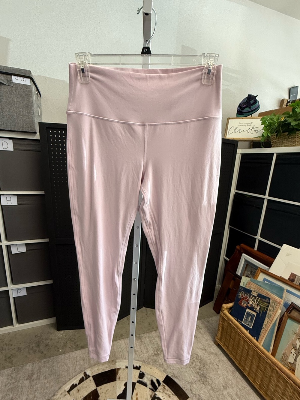 Lululemon Align Pink Peony Light Pink High-Waist Leggings Worn Once!